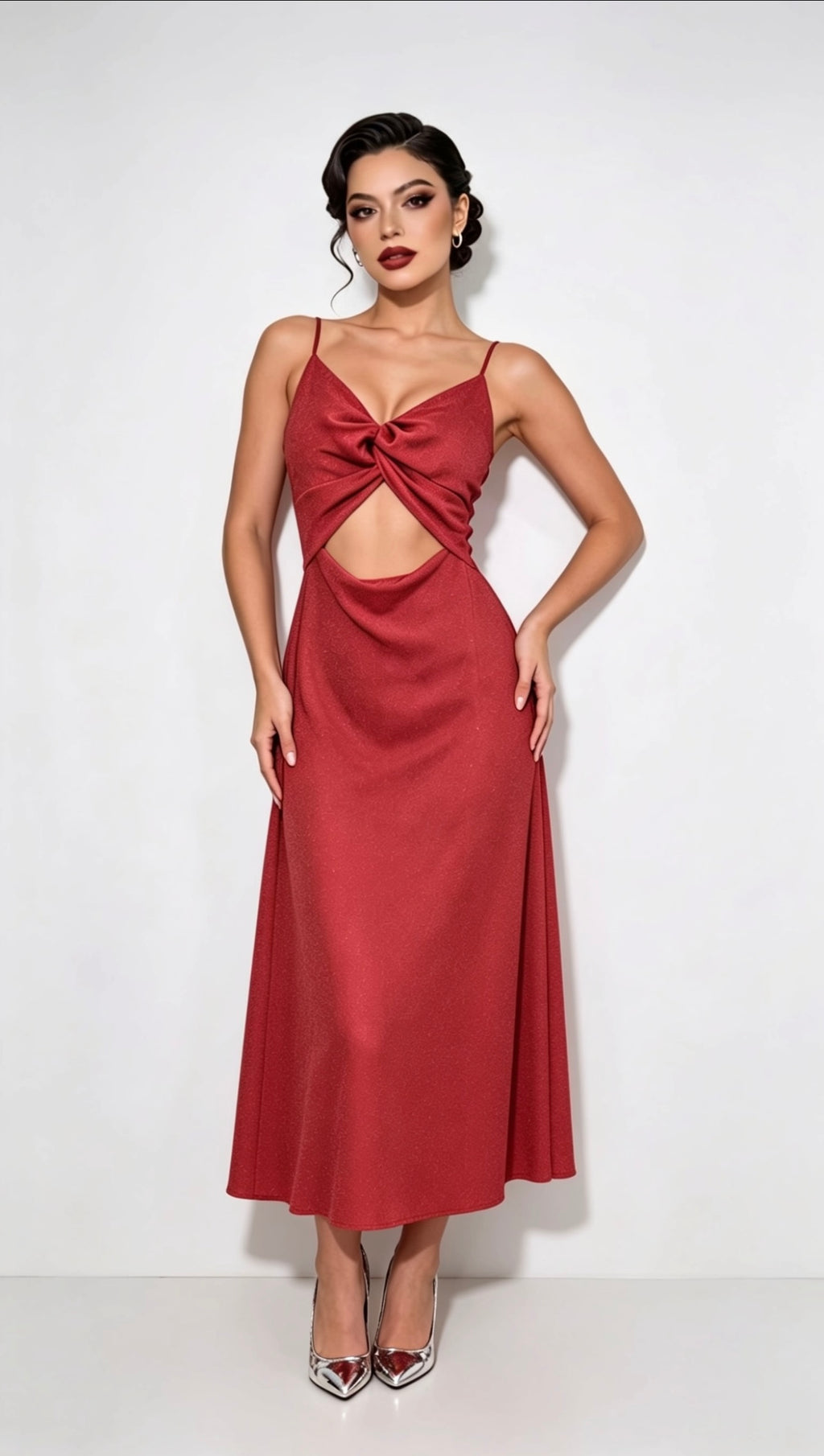 Vestido rojo de lurdax