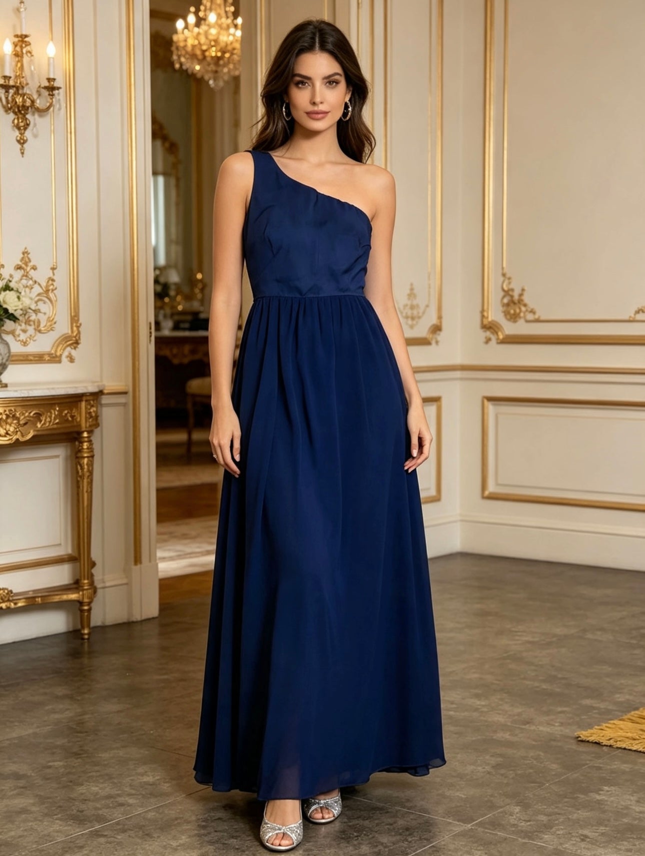 Vestido azul marino