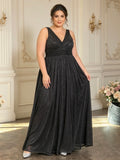 Vestido negro con brillos
