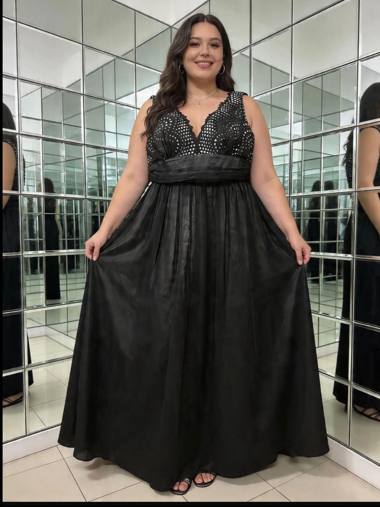 Vestido Largo Negro-Estilo